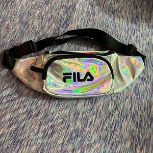 Holographic FILA Fanny Pack
